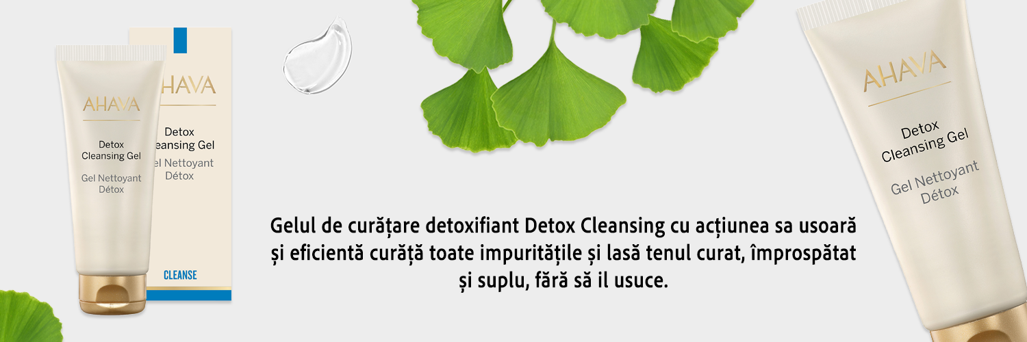 Gel de curățare detoxifiant Detox Cleansing, 100 ml, Ahava